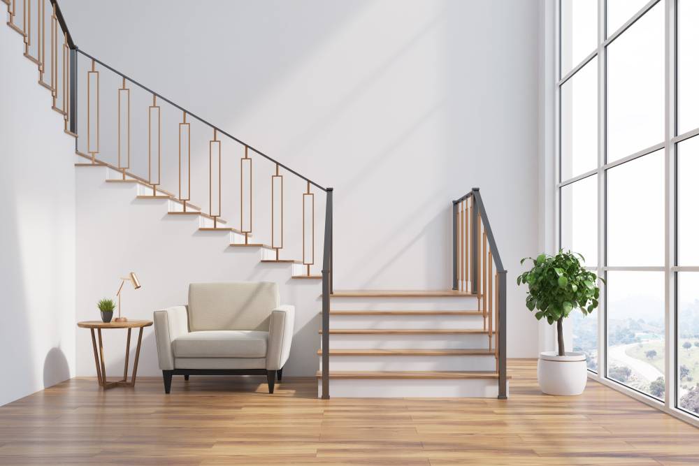 Escalier-revêtement-bois